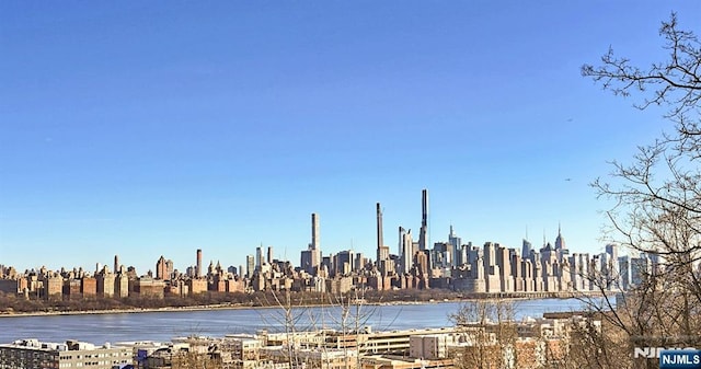 1 Columbus Pl, Cliffside Park, NJ 07010 - water view with city skyline