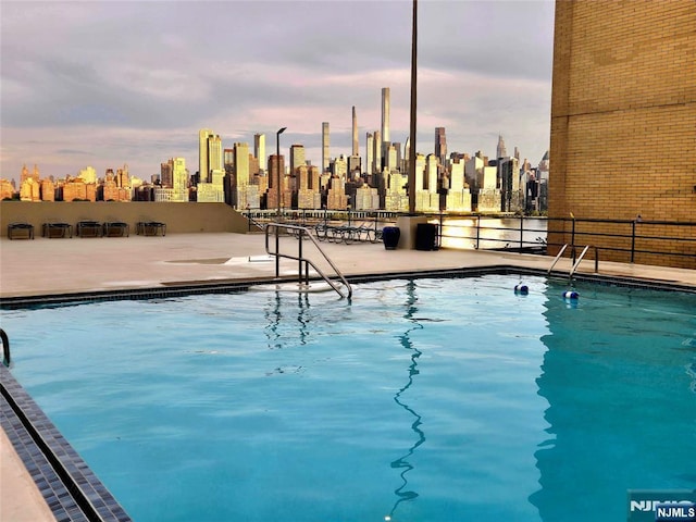 6600 Jfk Blvd E Unit 19Land19K, West New York, NJ 07093 - community pool with a patio