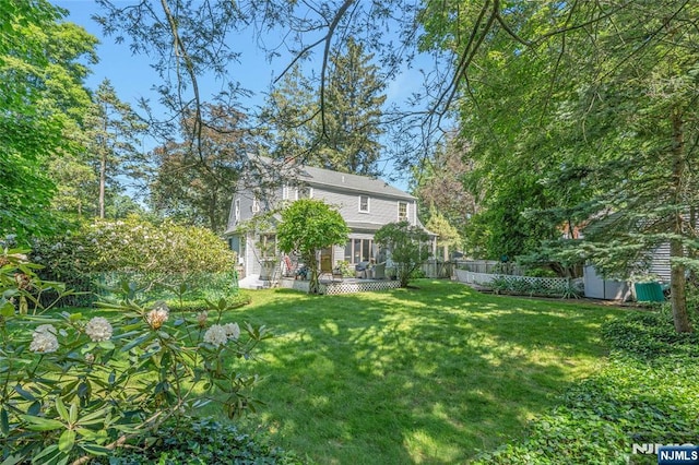 486 Summit Ave, Oradell, NJ 07649 - view of yard with a shed