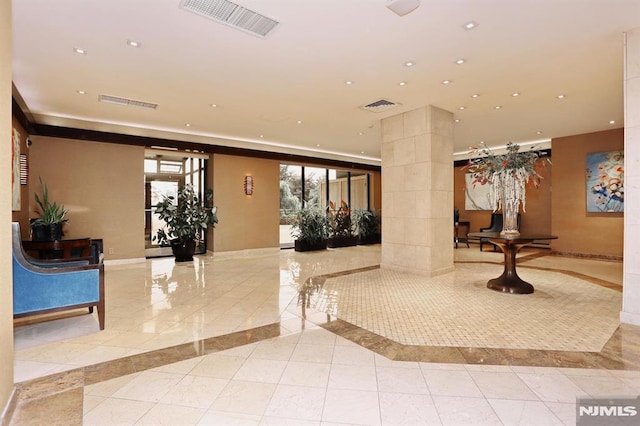 300 Winston Unit 1822, Cliffside Park, NJ 07010 - community lobby featuring recessed lighting