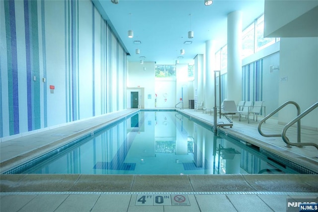 917 Hudson Park, Edgewater, NJ 07020 - view of indoor pool