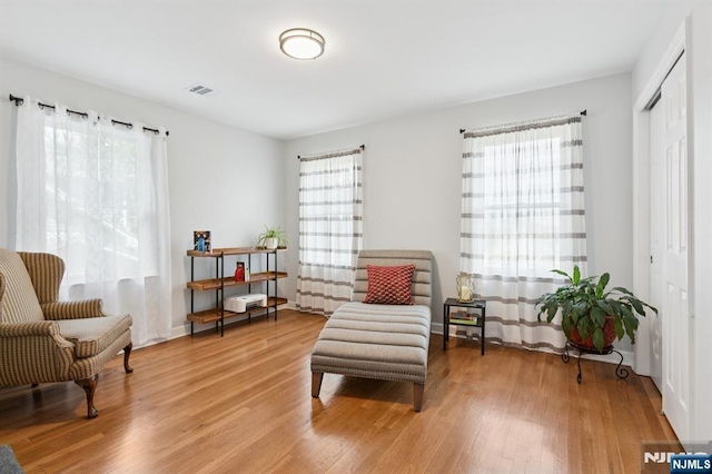 17 Lowell Ave, West Orange, NJ 07052 - sitting room featuring plenty of natural light and light wood finished floors