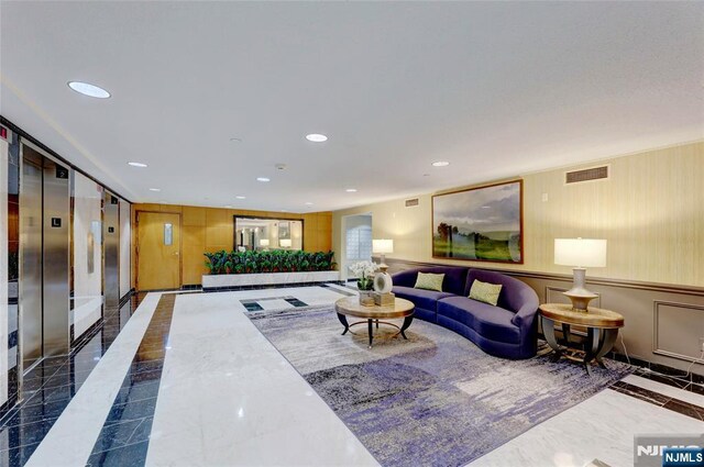 1265 15th St Unit 4C, Fort Lee, NJ 07024 - community lobby with recessed lighting
