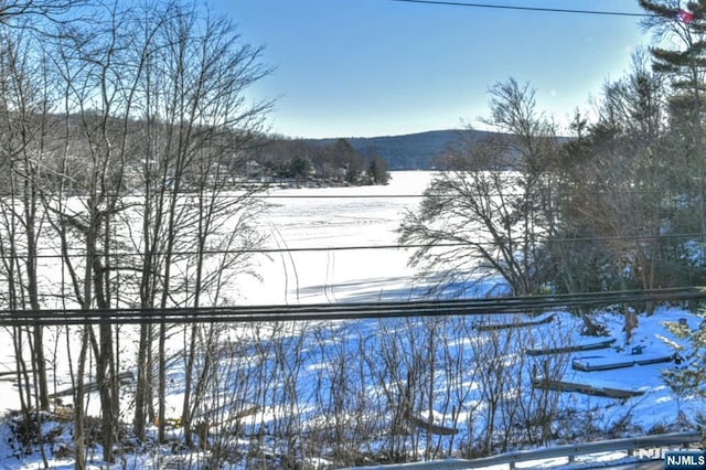 584 N Lake Shr, West Milford, NJ 07421 - water view with a mountain backdrop