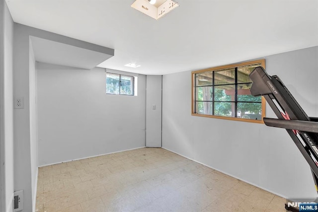 76 Hillside Rd, Sparta, NJ 07871 - basement featuring tile patterned floors and baseboards