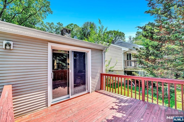 76 Hillside Rd, Sparta, NJ 07871 - view of deck