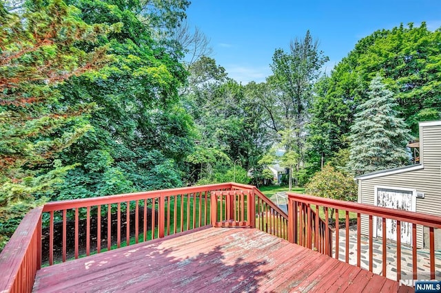 76 Hillside Rd, Sparta, NJ 07871 - view of wooden terrace