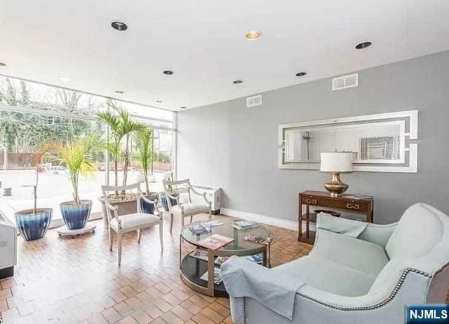 285 Aycrigg Ave Unit 22D, Passaic, NJ 07055 - building lobby featuring recessed lighting