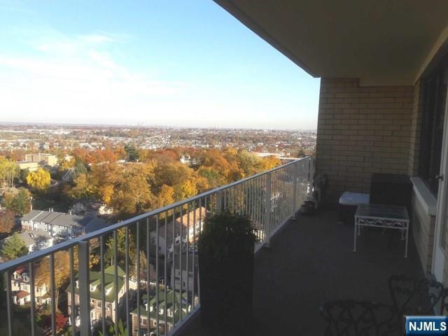 285 Aycrigg Ave Unit 22D, Passaic, NJ 07055 - view of balcony