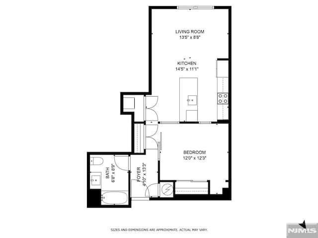 6401 Park Ave Unit 401, West New York, NJ 07093 - view of home floor plan