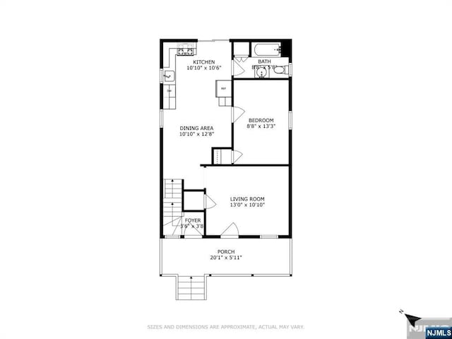 187 Wallington Ave, Wallington, NJ 07057 - view of home floor plan