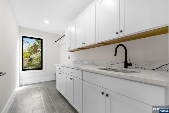 452 Oregon St, Paramus, NJ 07652 - laundry room with cabinet space, hookup for a washing machine, and recessed lighting