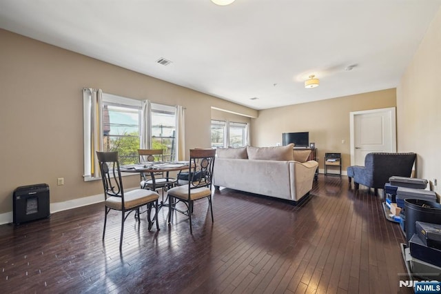 110-114Br Broad, Newark, NJ 07104 - dining room with dark wood-style flooring