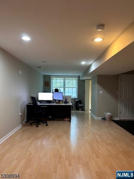 140 Levinberg Ln, Wayne, NJ 07470 - office featuring light wood-style floors and recessed lighting