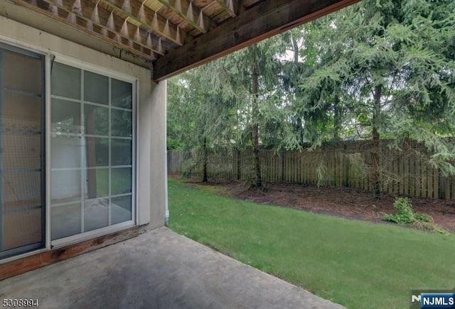 140 Levinberg Ln, Wayne, NJ 07470 - fenced backyard with a patio area