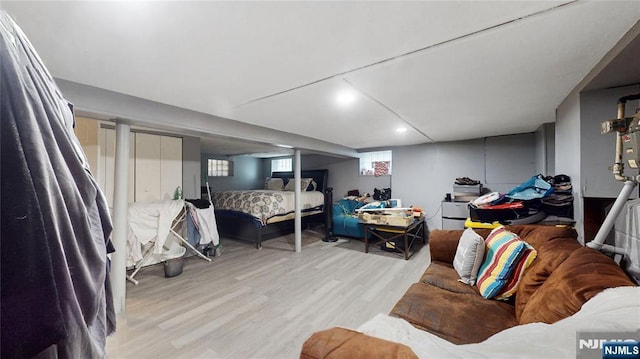 39 Boyden Pkwy, Maplewood, NJ 07040 - living room with light wood-style floors and recessed lighting