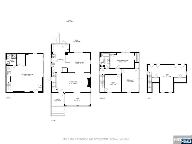 39 Boyden Pkwy, Maplewood, NJ 07040 - view of floor plan / room layout