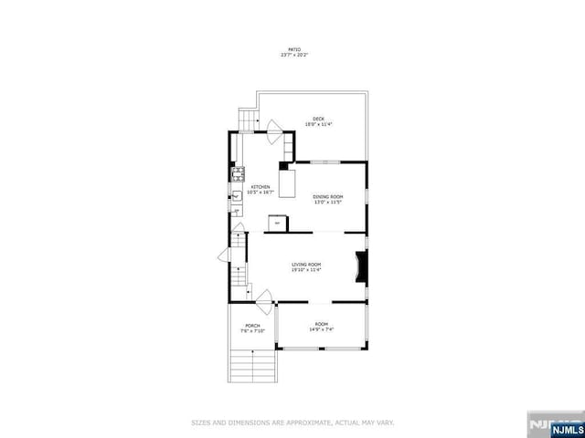 39 Boyden Pkwy, Maplewood, NJ 07040 - view of floor plan / room layout