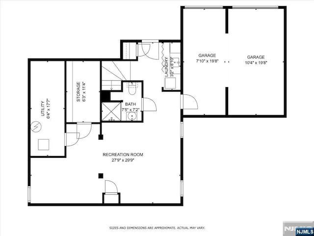 747 Mildred St, Teaneck, NJ 07666 - view of home floor plan
