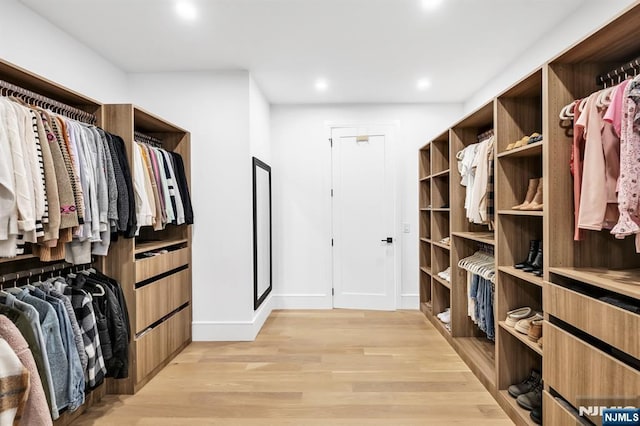404 Willard Rd, Paramus, NJ 07652 - spacious closet featuring light wood-type flooring
