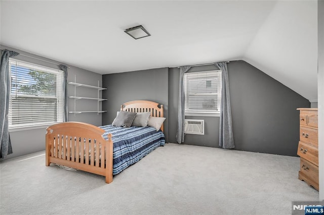 23 Bromley Pl, Bloomfield, NJ 07003 - bedroom with carpet flooring and vaulted ceiling