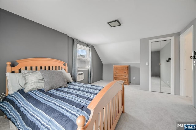 23 Bromley Pl, Bloomfield, NJ 07003 - bedroom featuring carpet and vaulted ceiling