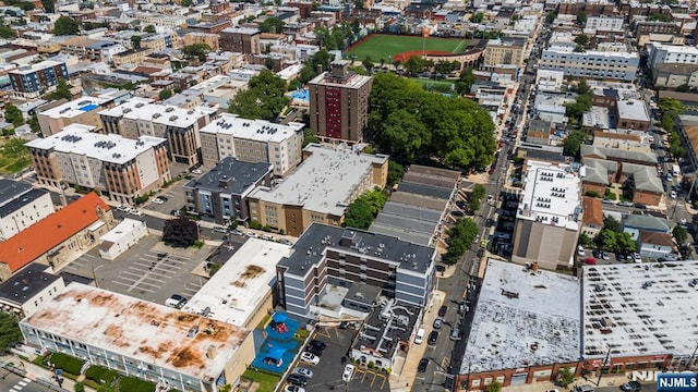 5711 Jefferson St Unit 405, West New York, NJ 07093 - aerial view of property and surrounding area with nearby urban area