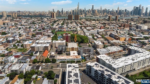 5711 Jefferson St Unit 405, West New York, NJ 07093 - drone / aerial view of city skyline