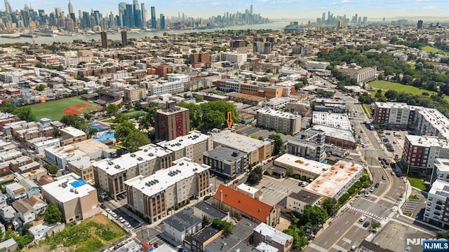 5711 Jefferson St Unit 405, West New York, NJ 07093 - drone / aerial view of skyline