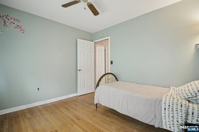 28 Stylon Rd, Wayne, NJ 07470 - bedroom featuring wood finished floors and a ceiling fan