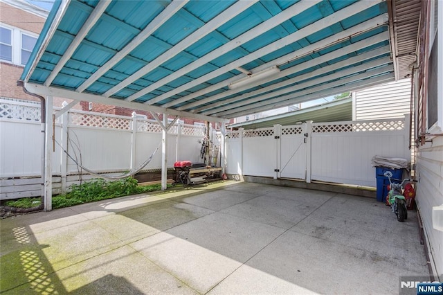 320 Clifton Ave, Newark, NJ 07104 - view of patio featuring a gate
