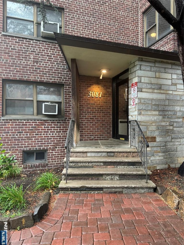 3081 Edwin Unit 2E, Fort Lee, NJ 07024 - entrance to property featuring brick siding