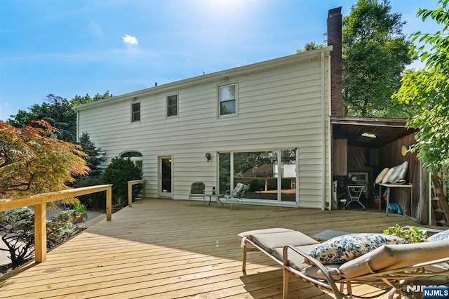 506 Salem St, Paramus, NJ 07652 - view of wooden deck