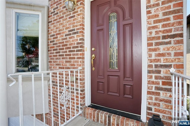 400 Lawton Ave Unit C0400, Cliffside Park, NJ 07010 - property entrance with brick siding