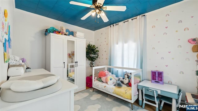 80 Union Ave, Little Ferry, NJ 07643 - bedroom with a ceiling fan