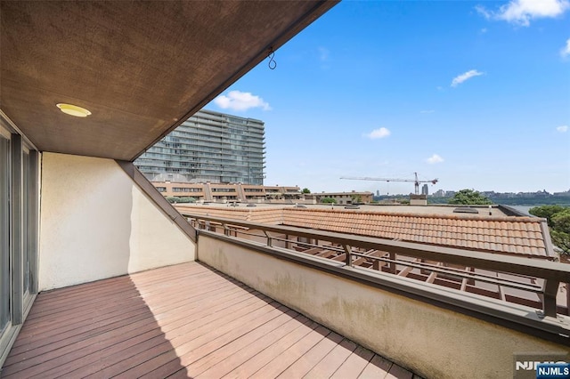 300 Gorge Rd Unit 1, Cliffside Park, NJ 07010 - view of balcony