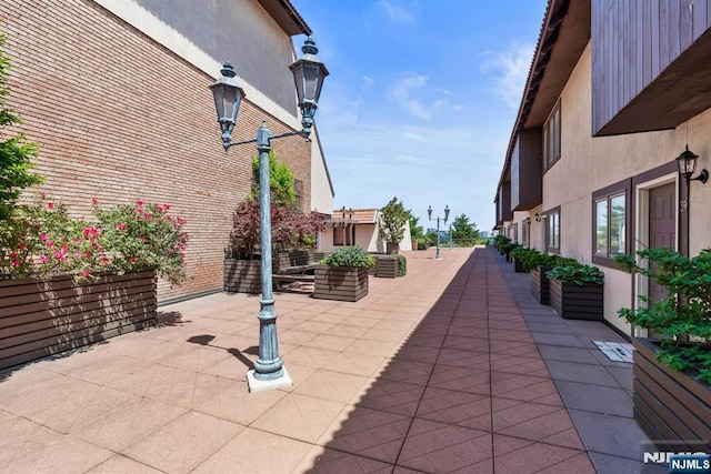 300 Gorge Rd Unit 1, Cliffside Park, NJ 07010 - view of patio