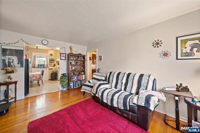 67 6th Ave, Passaic, NJ 07055 - living room with wood finished floors