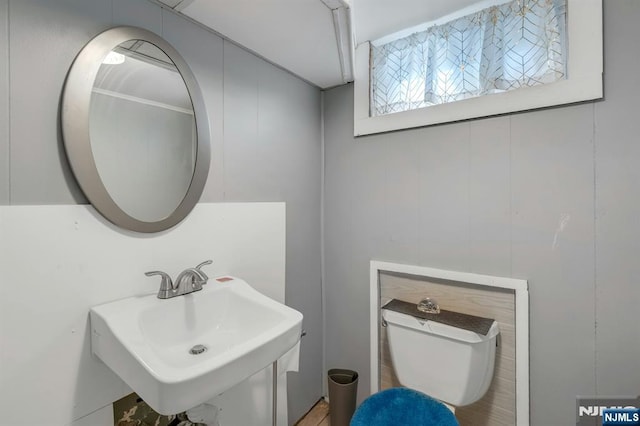 116 Springfield Ave, Hasbrouck Heights, NJ 07604 - half bath with a sink and toilet