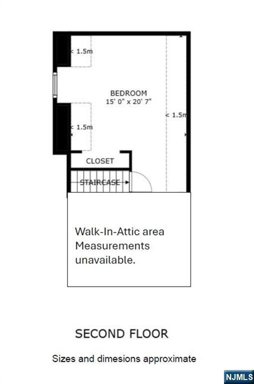 116 Springfield Ave, Hasbrouck Heights, NJ 07604 - view of floor plan / room layout