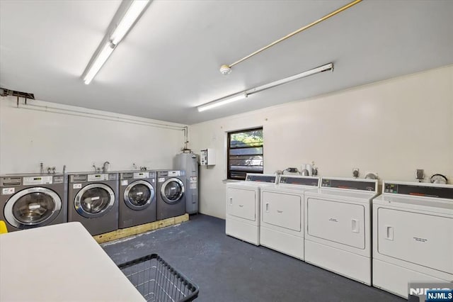 412-432 Broadway Unit 25A, Passaic, NJ 07055 - shared laundry with washing machine and clothes dryer and electric water heater