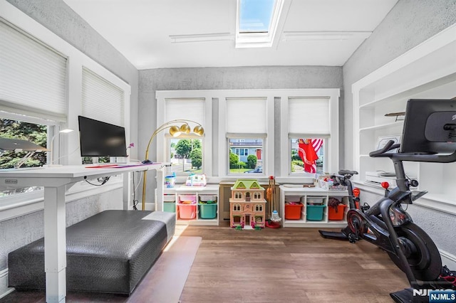 434 3rd Ave, Lyndhurst, NJ 07071 - rec room featuring wood finished floors