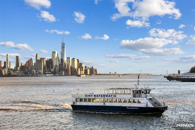600 Harbor Blvd Unit 973/975, Weehawken, NJ 07086 - dock featuring a water view