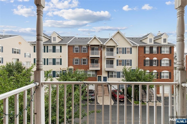 53 Marrow St Unit 2605, Newark, NJ 07103 - balcony with a residential view