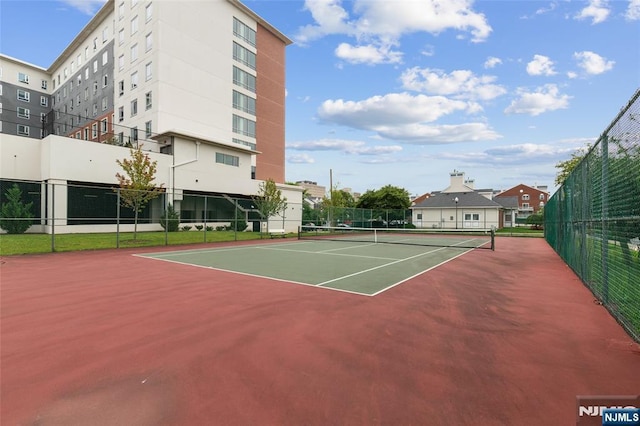 53 Marrow St Unit 2605, Newark, NJ 07103 - view of tennis court featuring community basketball court