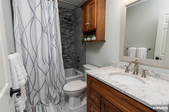 29 Concord Rd Unit F, West Milford, NJ 07480 - bathroom with vanity and shower / tub combo with curtain