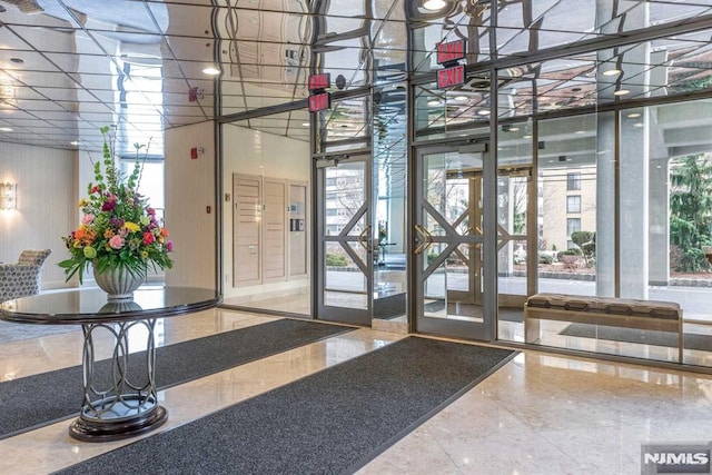 245 Prospect Ave Unit 5A, Hackensack, NJ 07601 - common area featuring a towering ceiling