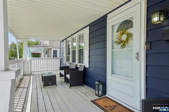 862 Lafayette Ave Extension, Hawthorne, NJ 07506 - view of wooden porch