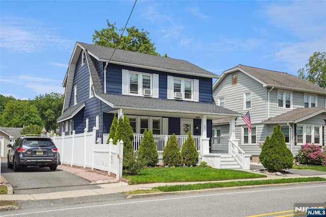 862 Lafayette Ave Extension, Hawthorne, NJ 07506 - view of front of home with a porch