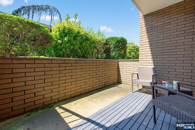 462 Liberty St Unit 109, Little Ferry, NJ 07643 - view of wooden deck